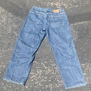 Eddie Bauer Jeans Relaxed Fit Fleece Lined Jeans Warm Winter Pants